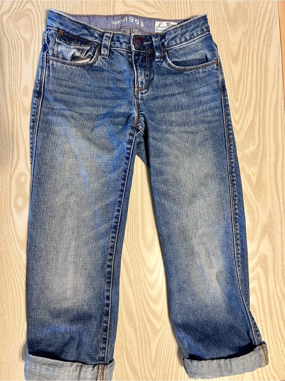 Girls size 10 slim capris